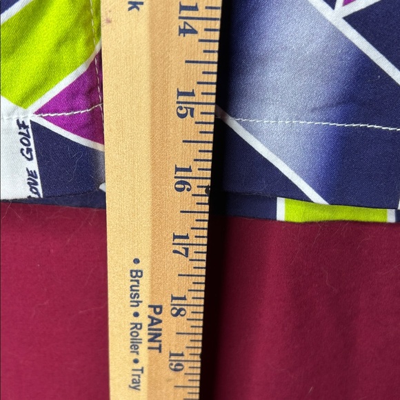 Women’s size medium Patterned Skort-Purple and Green - Picture 7 of 8